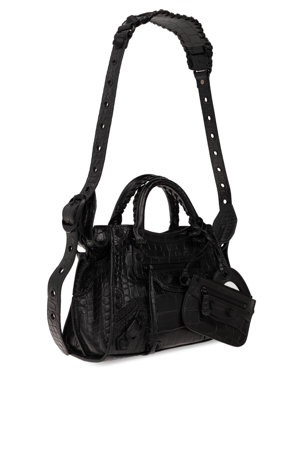 Black 'Neo Cagole XS' shoulder bag Balenciaga - Badge of